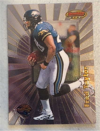1998 Bowman's Best #125 Fred Taylor — front