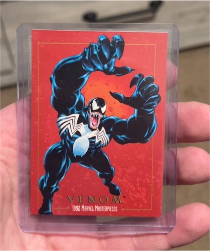 1992 Skybox Marvel Masterpieces #97 Venom — front