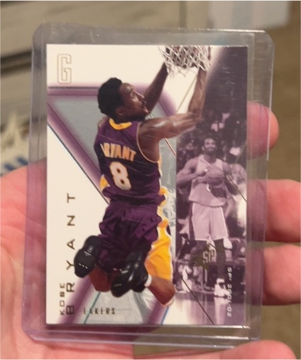 2001 Upper Deck SPx #SPX-1 Kobe Bryant Sample — front