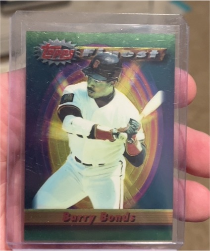1994 Topps Finest #230 Barry Bonds — front