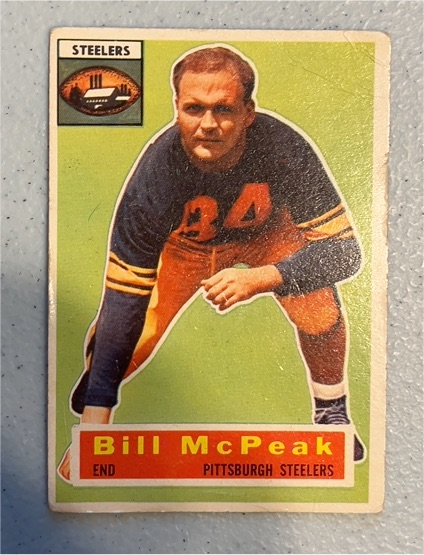 1956 Topps #99 Bill McPeak — front