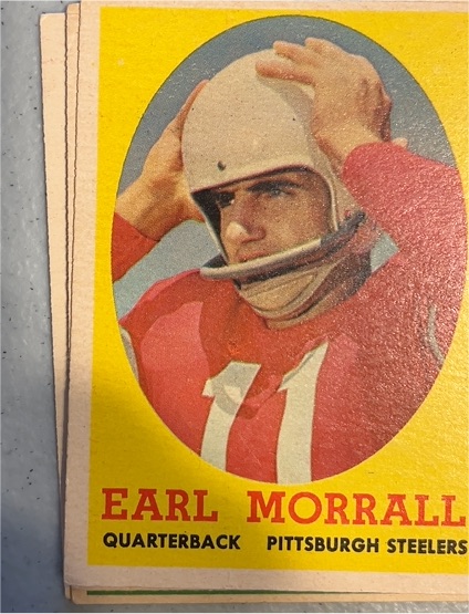1958 Topps #57 Earl Morrall — front