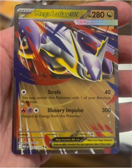 2014 Pokemon Mega Evolutions #100 Mega Latias ex — front