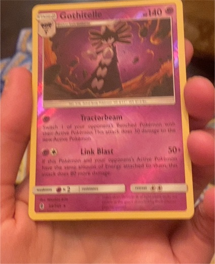 2017 Pokémon TCG Guardians Rising #54 Gothitelle — front