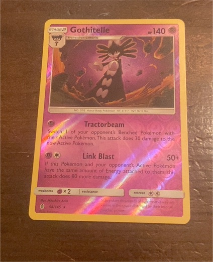 2017 Pokémon Guardians Rising #54 Gothitelle — front