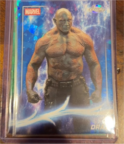 2025 Topps Chrome Marvel Studios #44 Drax — front