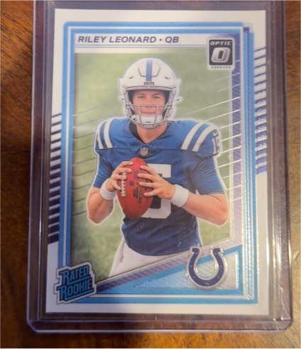 2025 Panini Donruss Optic #255 Riley Leonard — front