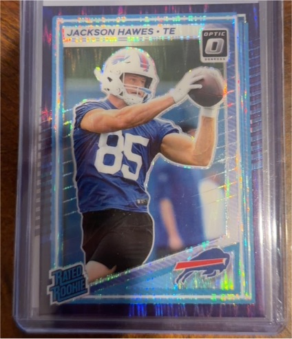 2025 Donruss Optic #224 Jackson Hawes — front