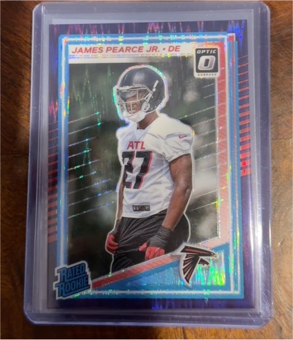 2025 Donruss Optic #240 James Pearce Jr. — front