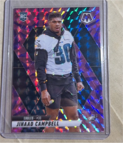 2025 Panini Mosaic #341 Jihaad Campbell — front