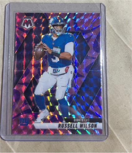 2025 Panini Mosaic #14 Russell Wilson — front