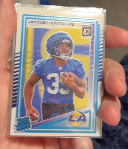 2025 Panini Donruss Optic #292 Jarquez Hunter — front