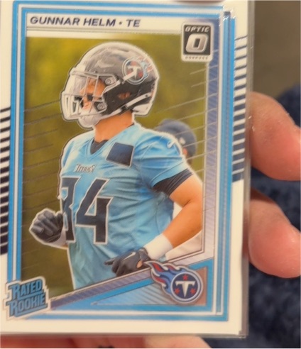 2025 Panini Donruss Optic #371 Gunnar Helm — front