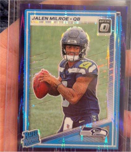 2025 Donruss Optic #253 Jalen Milroe — front