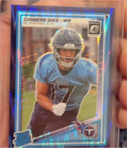 2025 Donruss Optic #269 Chimere Dike — front