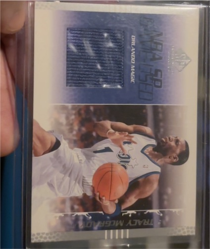 2003-04 Upper Deck SP Game Used Tracy McGrady — front