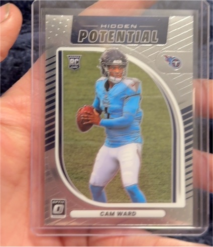 2025 Panini Donruss Optic #1 Cam Ward — front