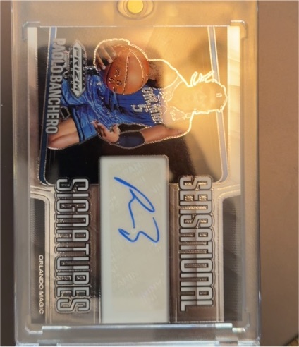 2024-25 Panini Prizm Black #SS-PAO Paolo Banchero — front