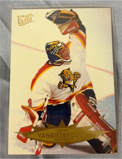 1995-96 Fleer Ultra #64 John Vanbiesbrouck — front