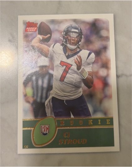 2023 Topps Composite #421 C.J. Stroud Rookie Card — front