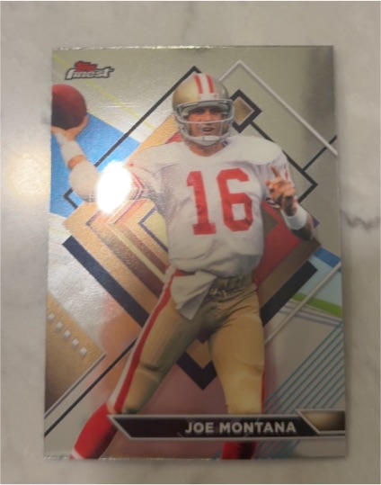 2023 Topps Composite Finest #238 Joe Montana — front