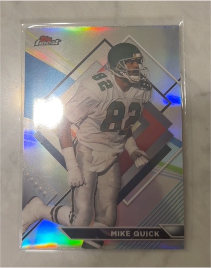 2023 Topps Finest #233 Mike Quick — front