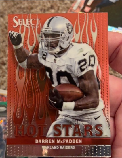 2013 Panini Select #14 Darren McFadden Hot Stars Red — front