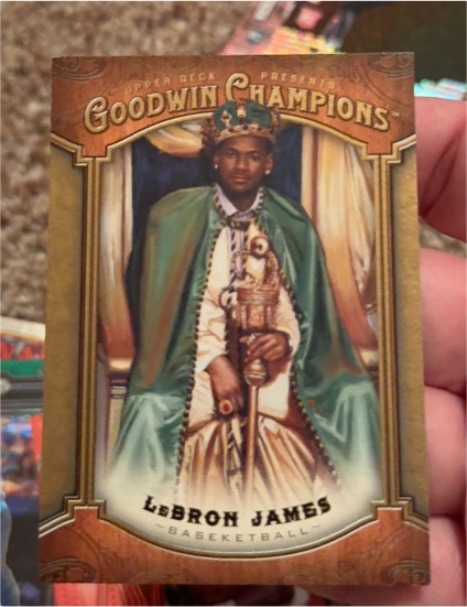 2014 Upper Deck Goodwin Champions #67 LeBron James — front