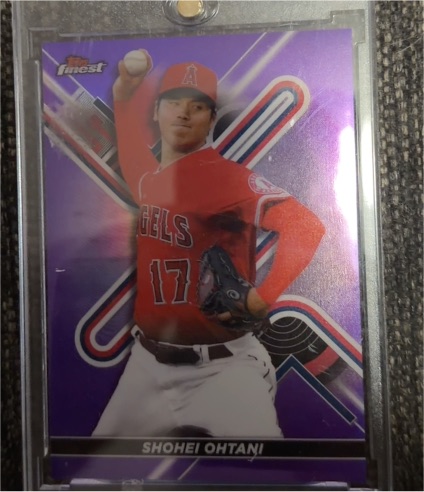 2022 Topps Finest #28 Shohei Ohtani — front