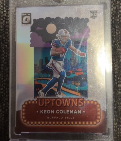 2024 Panini Donruss Optic Uptowns #15 Keon Coleman — front