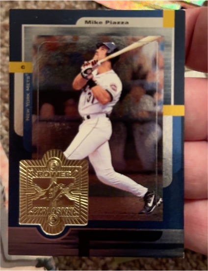 1999 Upper Deck SPx Power Explosion #PE19 Mike Piazza — front