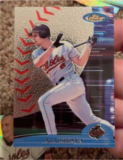 2000 Topps Finest #70 Cal Ripken Jr. — front