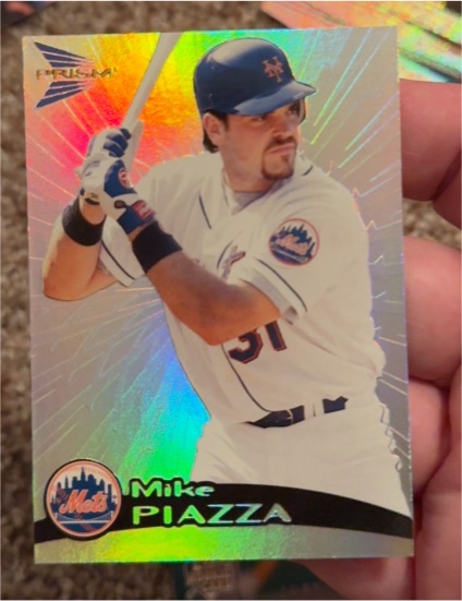 1999 Pacific Prism #96 Mike Piazza — front