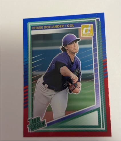 2025 Panini Donruss #134 Chase Dollander — front