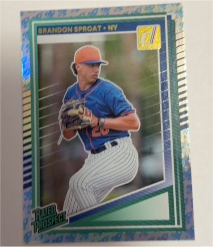 2025 Donruss #119 Brandon Sproat — front