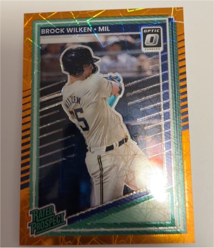 2025 Donruss Optic #115 Brock Wilken — front