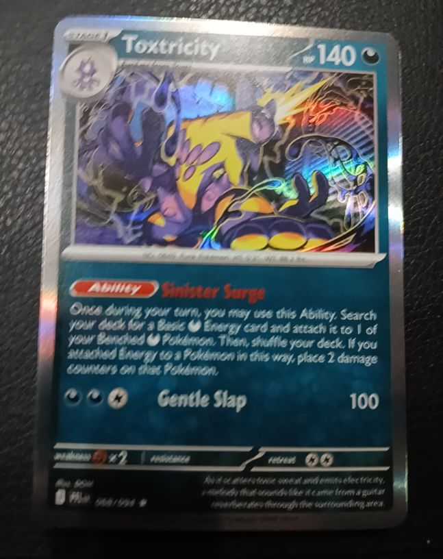 2025 Pokémon ME02: Phantasmal Flames #068 Toxtricity — front