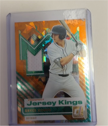 2025 Panini Donruss Prospect Jersey Kings #PJK-BR Bryce Rainer — front