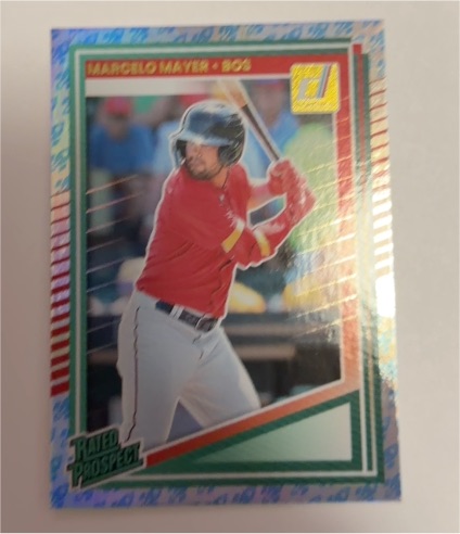 2025 Donruss Rated Prospects #109 Marcelo Mayer — front