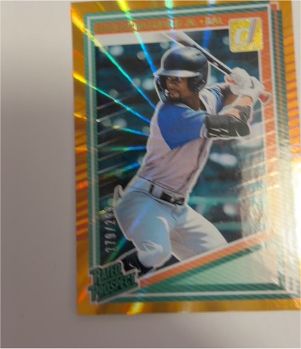 2025 Donruss #142 Enrique Bradfield Jr. Baltimore Orioles — front