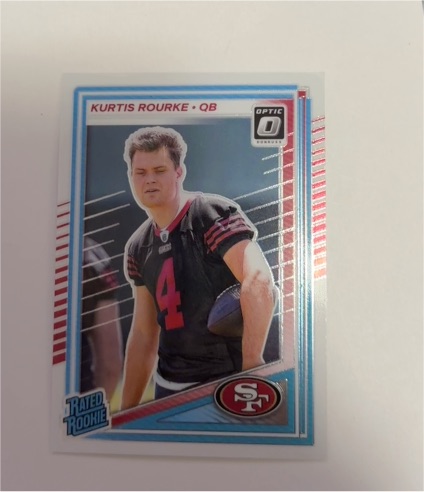 2025 Panini Donruss Optic #243 Kurtis Rourke — front