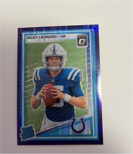2025 Panini Donruss Optic #255 Riley Leonard — front
