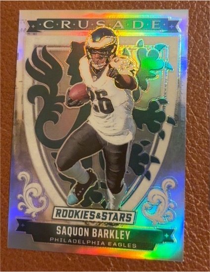 2025 Panini Rookies & Stars Crusade #7 Saquon Barkley — front