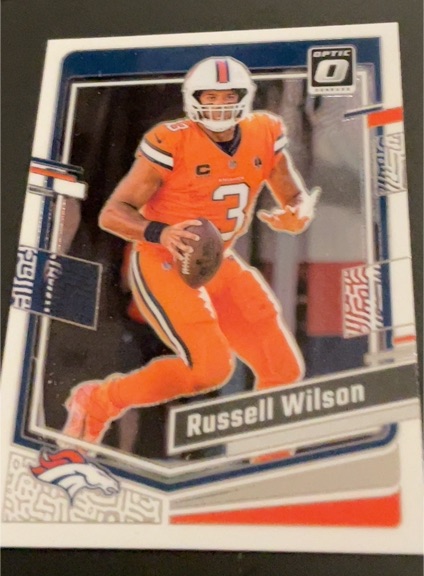2023 Donruss Optic #57 Russell Wilson Denver Broncos — front