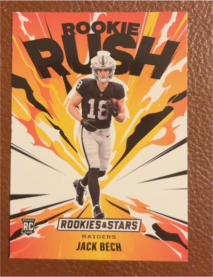 2025 Panini Rookies & Stars #12 Jack Bech Rookie Rush — front