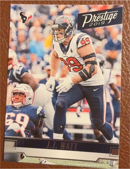 2019 Panini Prestige #177 J.J. Watt — front