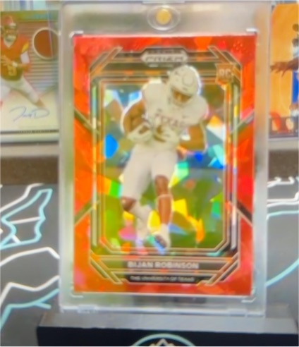 2023 Panini Prizm Draft Picks #115 Bijan Robinson — front