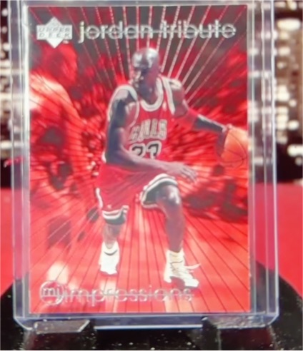 1997-98 Upper Deck Michael Jordan Tribute #MJ45 Michael Jordan — front