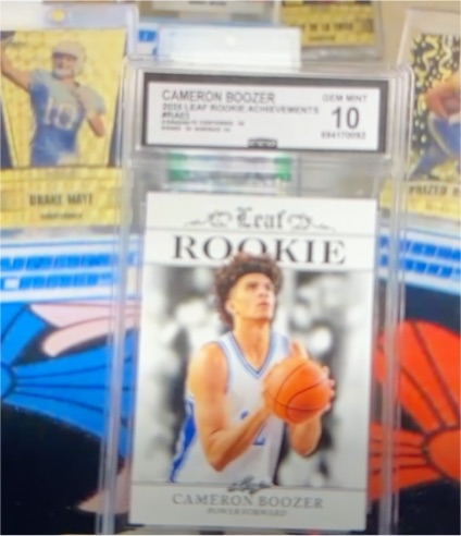 2025 Leaf Rookie #RA-03 Cameron Boozer — front