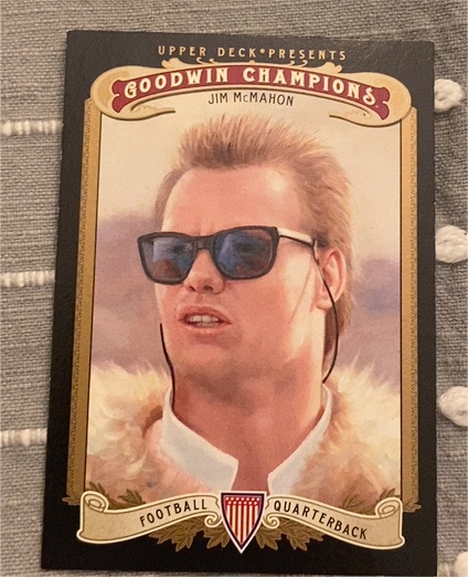 2012 Upper Deck Goodwin Champions #26 Jim McMahon — front